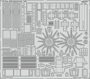 Eduard BIG49368 B-25J glazed nose HONG KONG MODELS 1/48 – imagen 3