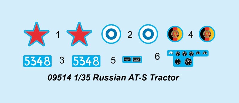 Trumpeter 09514 Russian AT-S Tractor 1/35 – Bild 3