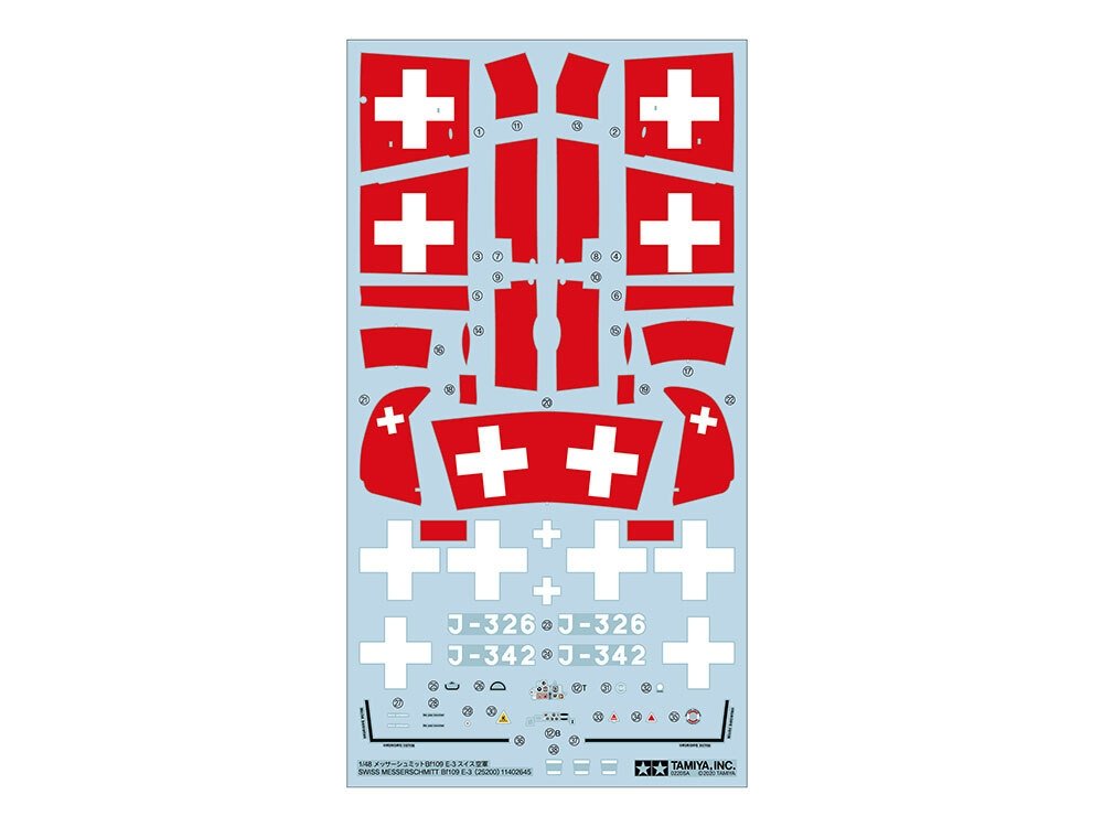 Tamiya 25200 Swiss Bf109 E-3 1/48 – image 4