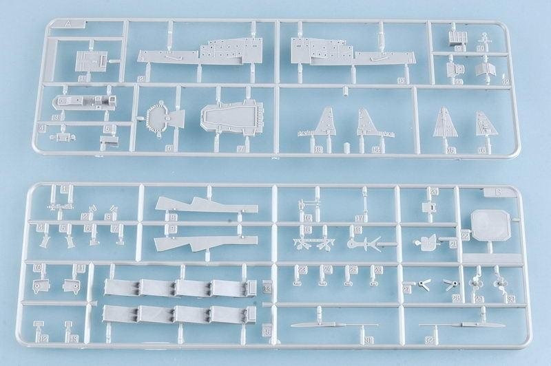 Trumpeter 05722 Russian Navy Marshal Ustinov 1/700 – immagine 6