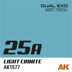 AK Interactive AK1584 DUAL EXO SCENERY SET 25 – 25A LIGHT CIANITE &amp;amp; 25B DARK CIANITE – immagine 2