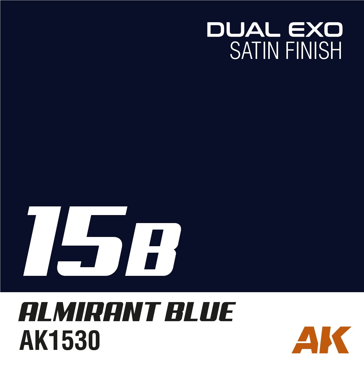 AK Interactive AK1559 DUAL EXO SET 15 – 15A ULTRA BLUE &amp;amp; 15B ALMIRANT BLUE – Bild 3
