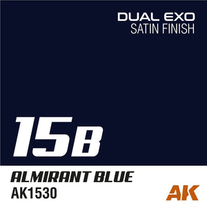 AK Interactive AK1559 DUAL EXO SET 15 – 15A ULTRA BLUE &amp;amp; 15B ALMIRANT BLUE – Bild 3