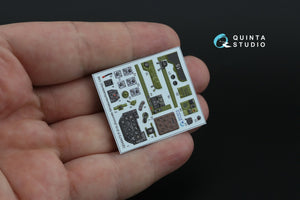 Quinta Studio QD48473 P-51A 3D-Printed coloured Interior on decal paper (Accurate Miniatures/Academy) 1/48 – zdjęcie 5