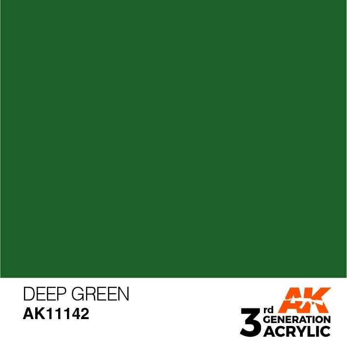 AK Interactive AK11142 DEEP GREEN – INTENSE 17ml