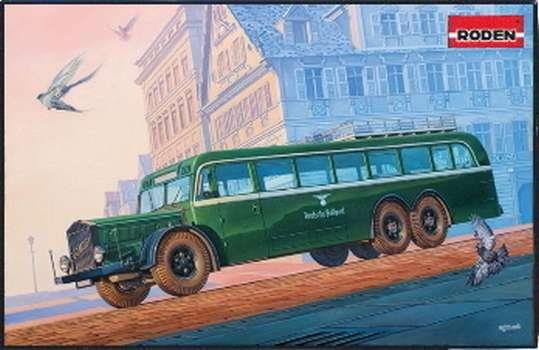 Roden 729 Vomag Omnibus 7 OU 660 (1/72)