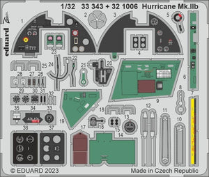 Eduard BIG33151 Hurricane Mk. IIb REVELL 1/32 – zdjęcie 3