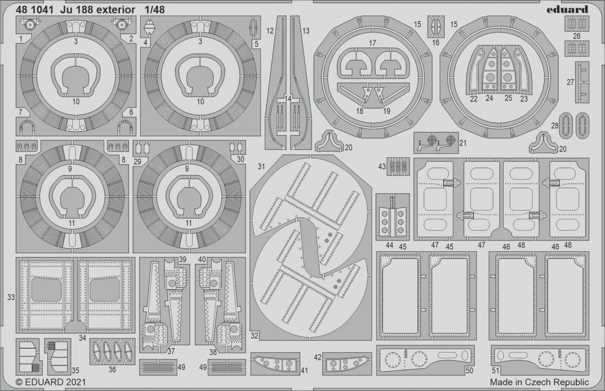 Eduard BIG49281 Ju 188 REVELL 1/48 – Bild 3