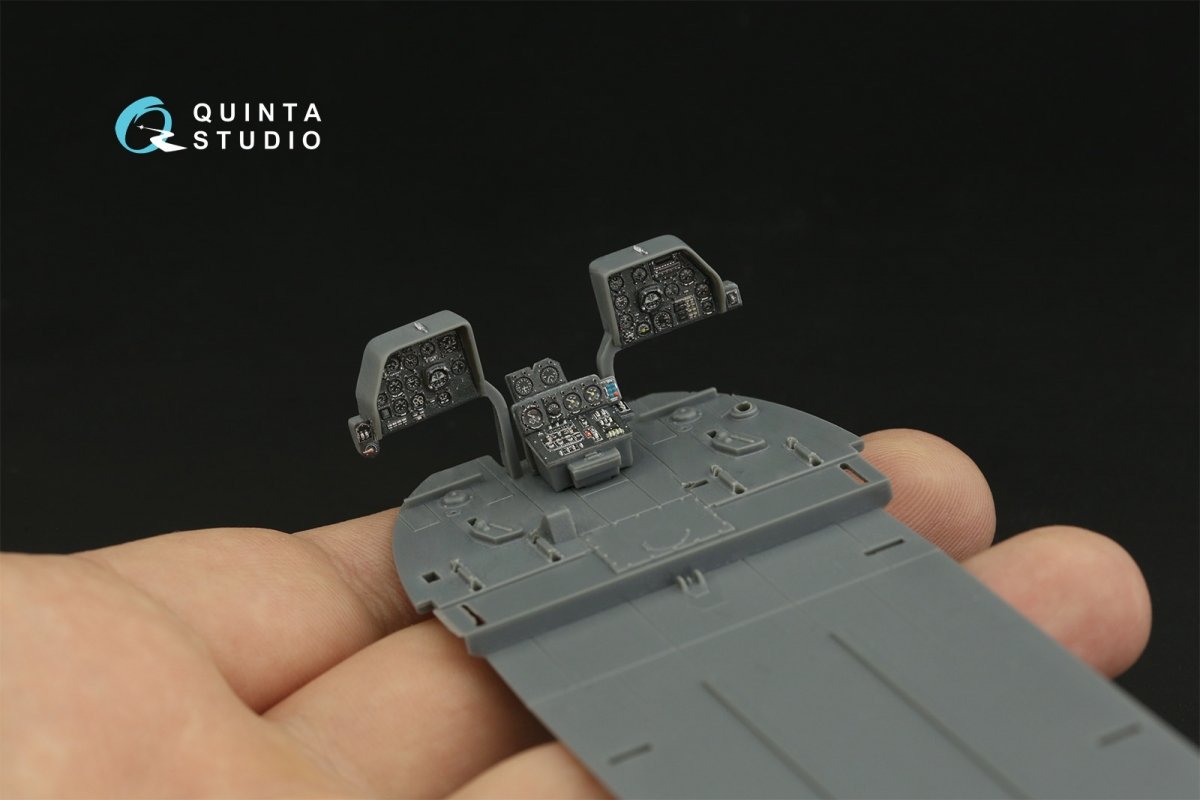 Quinta Studio QD48381 Mi-17 3D-Printed &amp;amp; coloured Interior on decal paper (AMK) 1/48 – imagen 11
