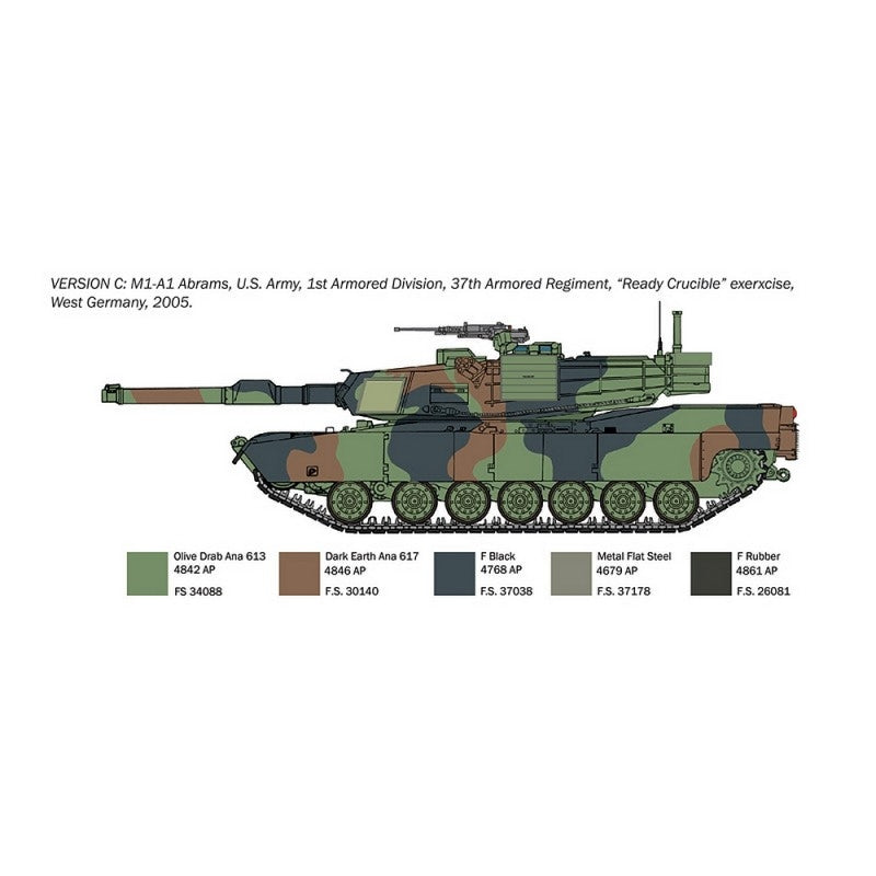 Italeri 35108 M1A1 Abrams - WAR THUNDER 1/35 – immagine 5