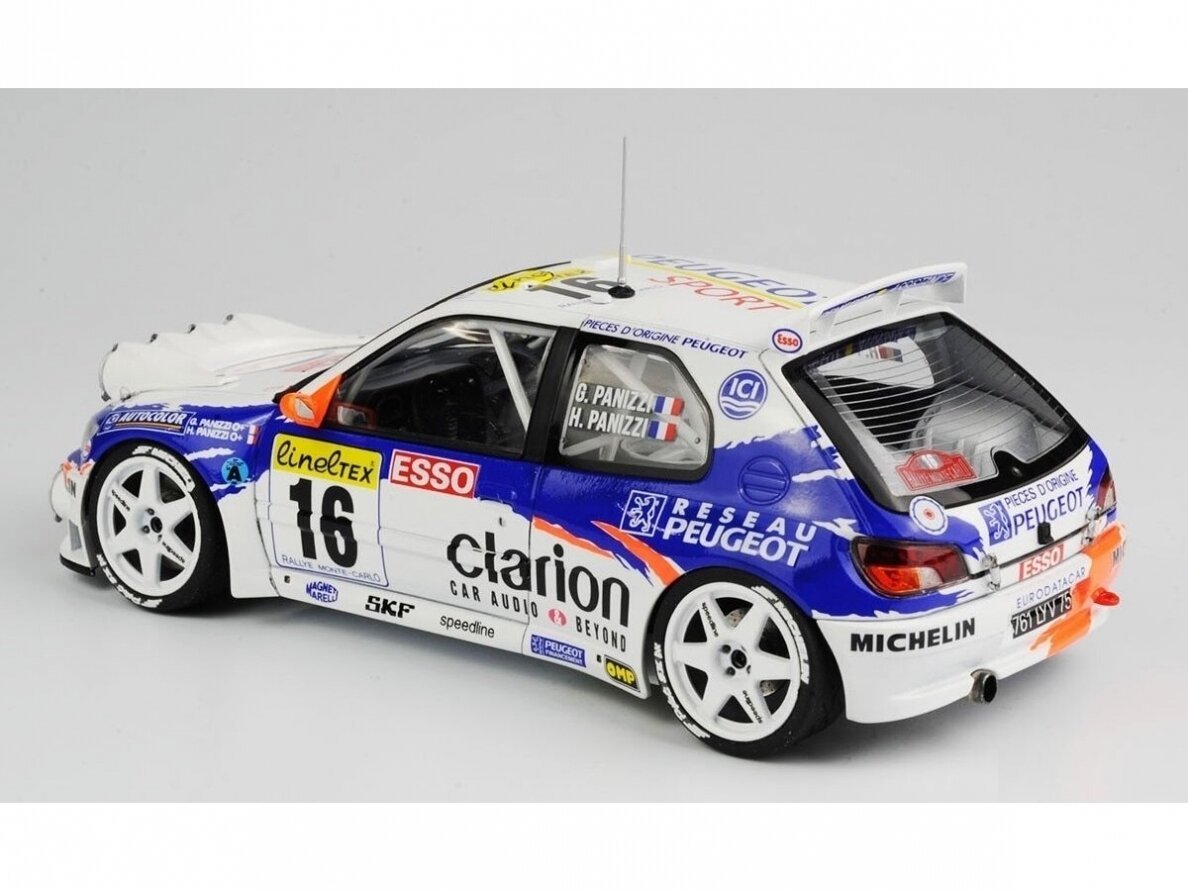 Beemax 24026 Peugeot 306 Maxi EVO2 1998 Monte Carlo Rally Class Winner 1/24 – zdjęcie 5