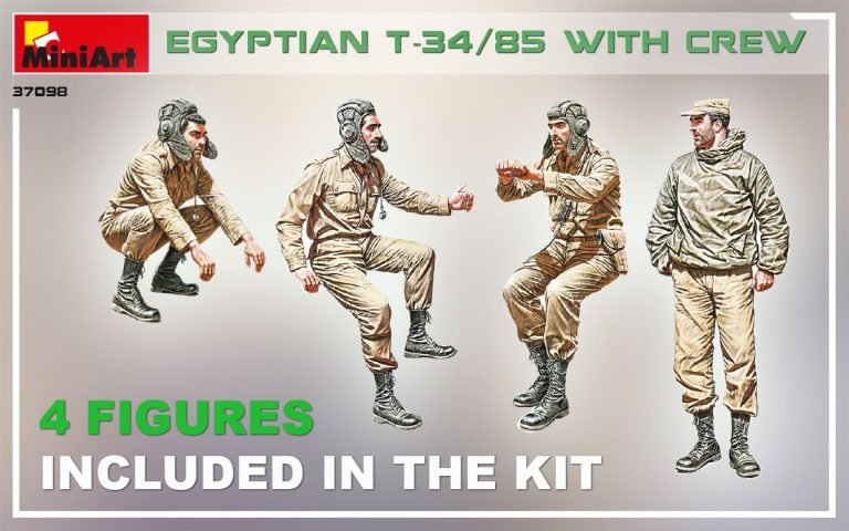 MiniArt 37098 Egyptian T-34/85 1/35 – imagen 2