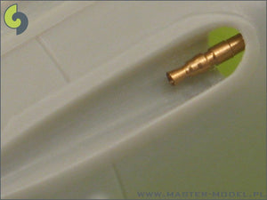 Master AM-72-010 Bf 109 F, G1 - G4 armament set (MG 17 tips) &amp;amp; Pitot Tube – immagine 3
