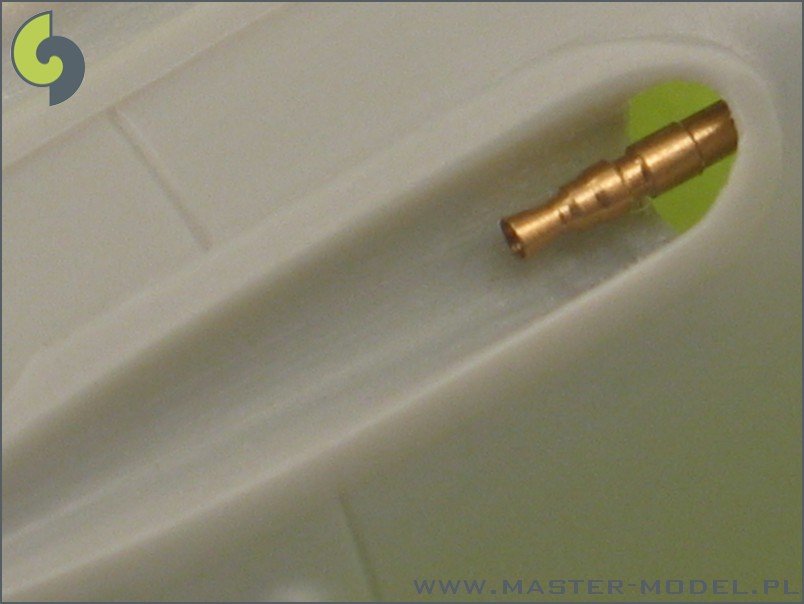 Master AM-72-010 Bf 109 F, G1 - G4 armament set (MG 17 tips) &amp;amp; Pitot Tube – immagine 3