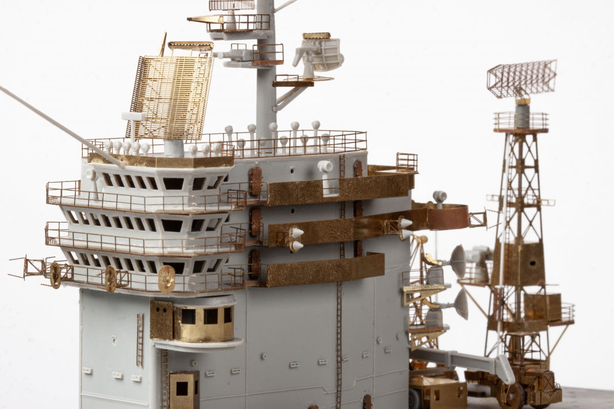 Eduard 53301 USS Nimitz CVN-68 part 7 Trumpeter 1/350 – imagen 11
