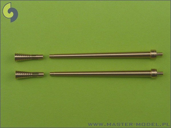 Master AM-48-024 Canons d'avion allemands Flak 18 de 3,7 cm (2 pièces) (1/48)