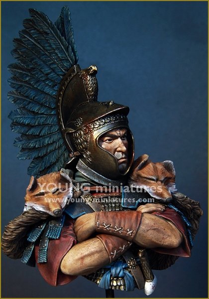 Young Miniatures YH1842 Roman Cavalry Officer - 3rd Century after Christ German1/10 – imagen 4