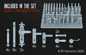RT-Diorama 35674 Door Handles Set 1/35 – imagen 2