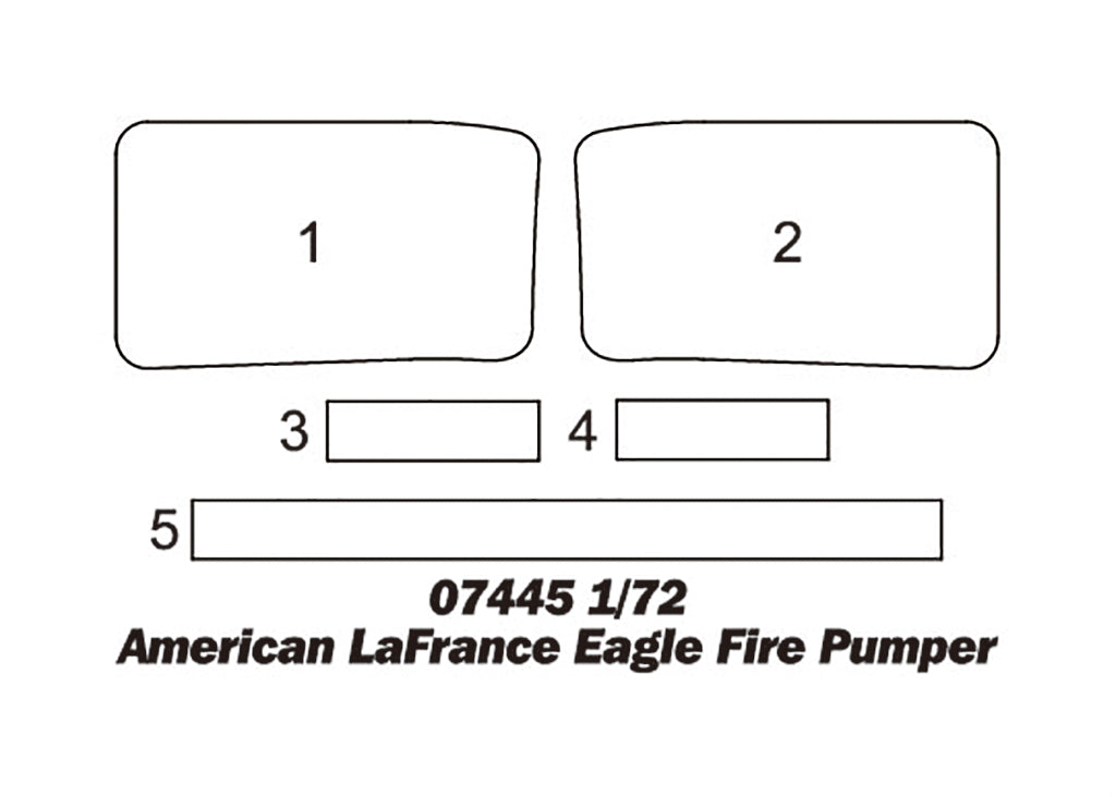 Trumpeter 07445 American LaFrance Eagle Fire Pumper 1/72 – zdjęcie 16
