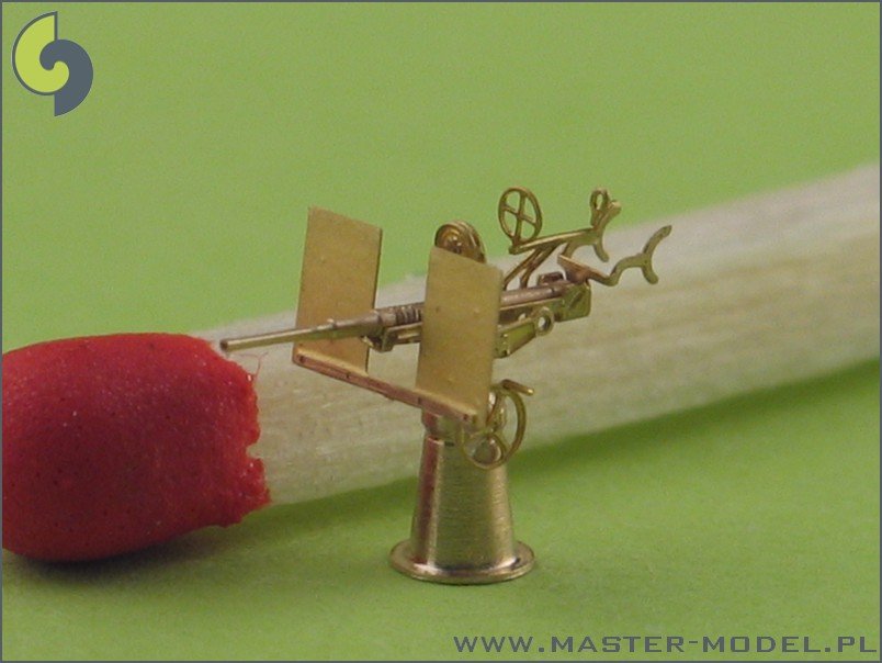 Master SM-350-050 Oerlikon 20mm USN type - complete three dimensional gun, turned and etched elements (20pcs) – Bild 7