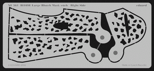 Eduard XF561 Bf 109E Large Blotch mask-etch 1/48 – zdjęcie 2