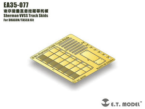 E.T. Model EA35-077 Sherman VVSS Track Skids For DRAGON Kit 1/35 – Bild 3