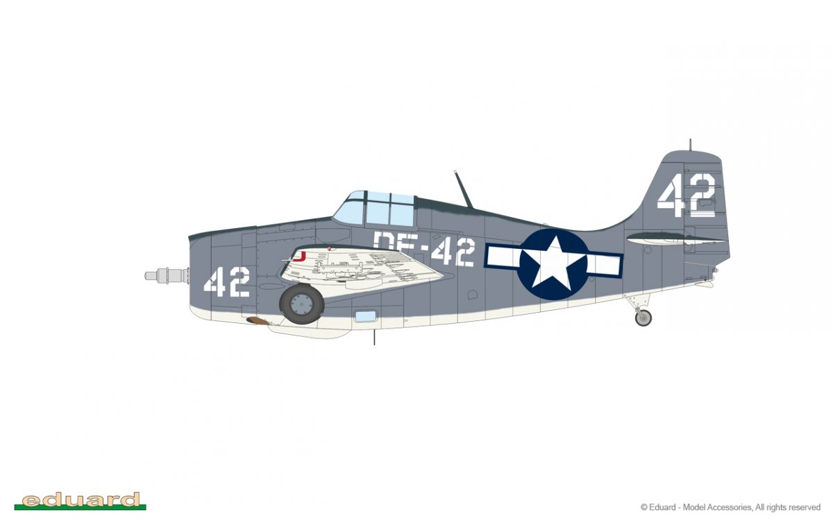 Eduard 82202 F4F-4 Wildcat early 1/48 – zdjęcie 21