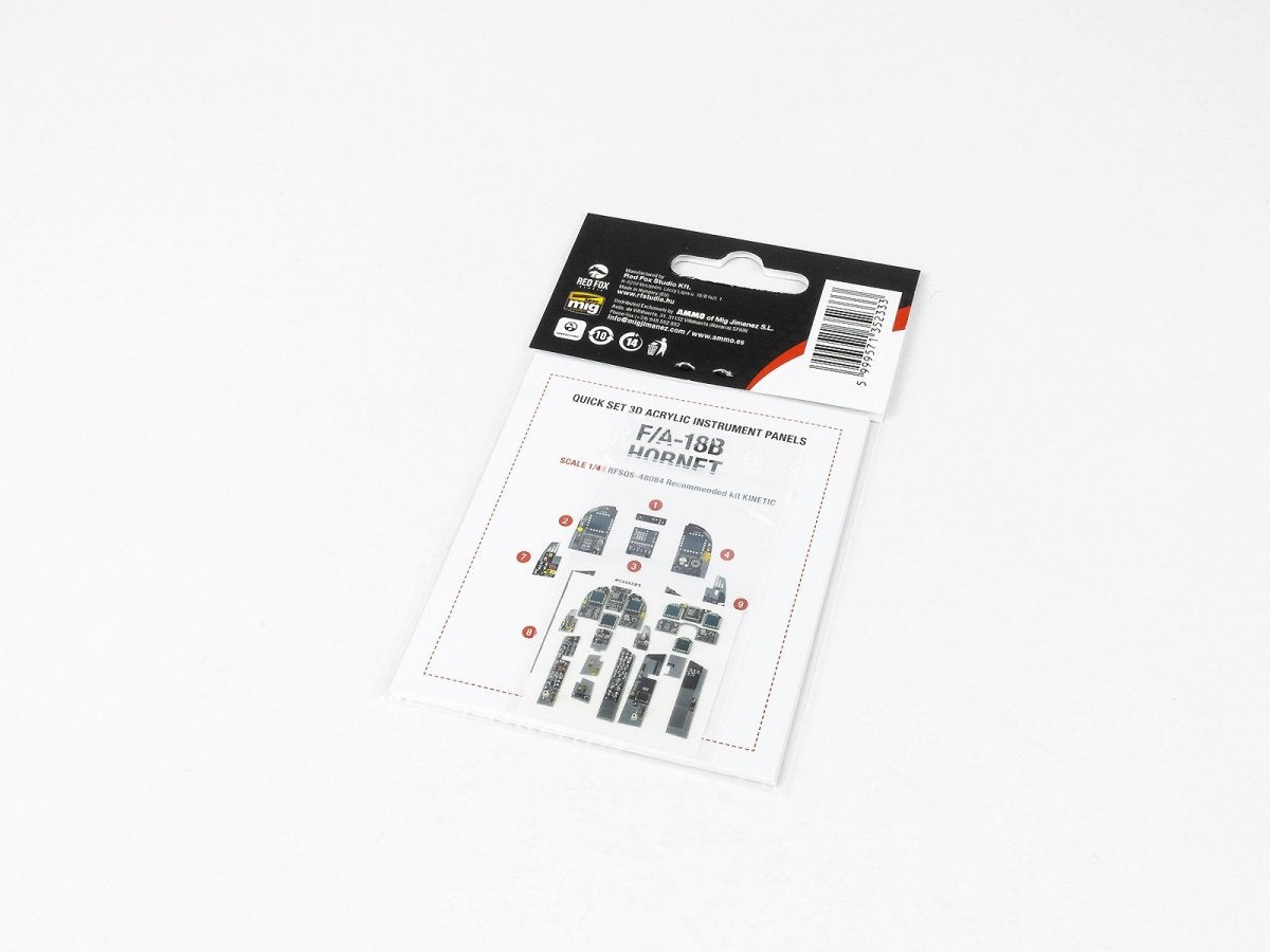 Red Fox Studio QS-48084 F/A-18B Hornet Kinetic 1/48 – zdjęcie 2
