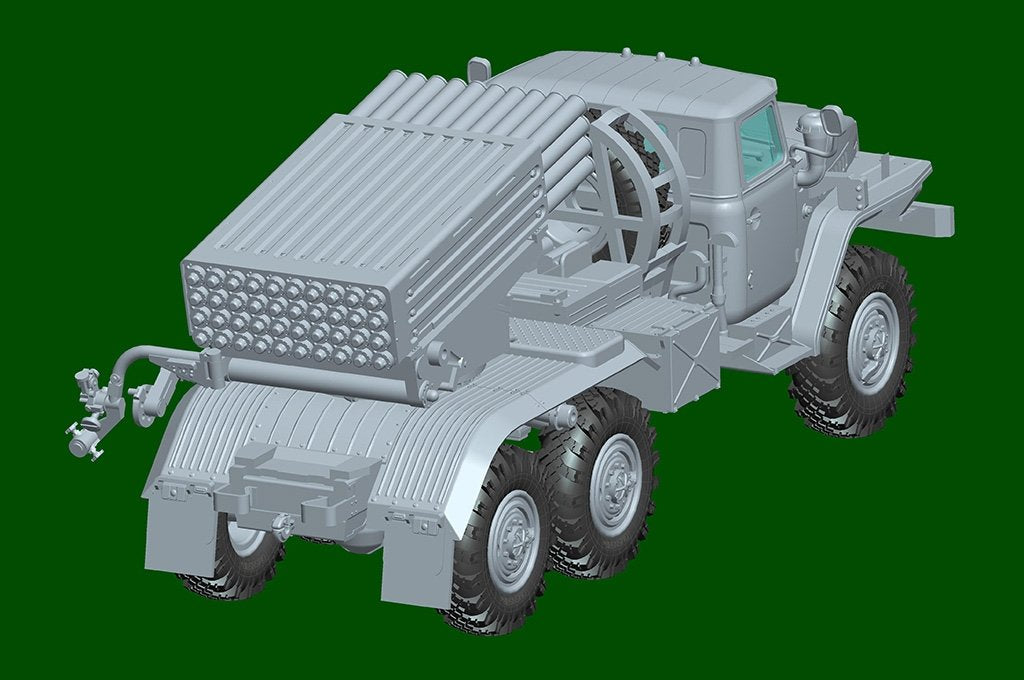 Hobby Boss 82932 Russian BM-21 &amp;quot;Hail&amp;quot; self-propelled rocket launcher late model 1/72 – image 7