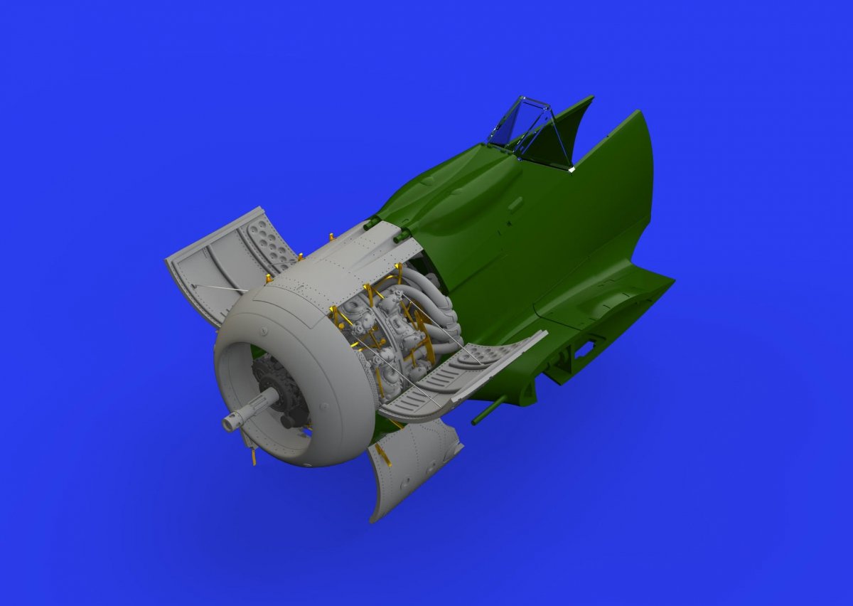 Eduard 648461 Fw 190A-8 engine 1/48 EDUARD