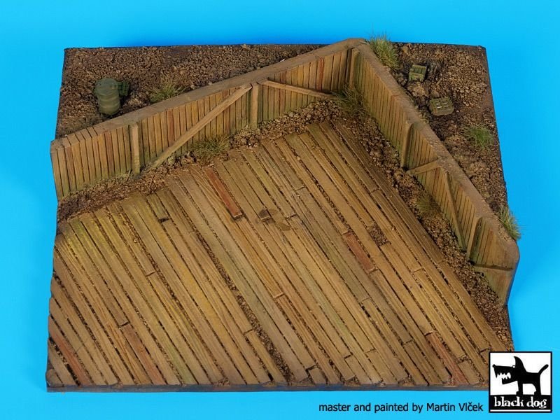 Black Dog D72055 Airfield WW II base 1/72 – imagen 4