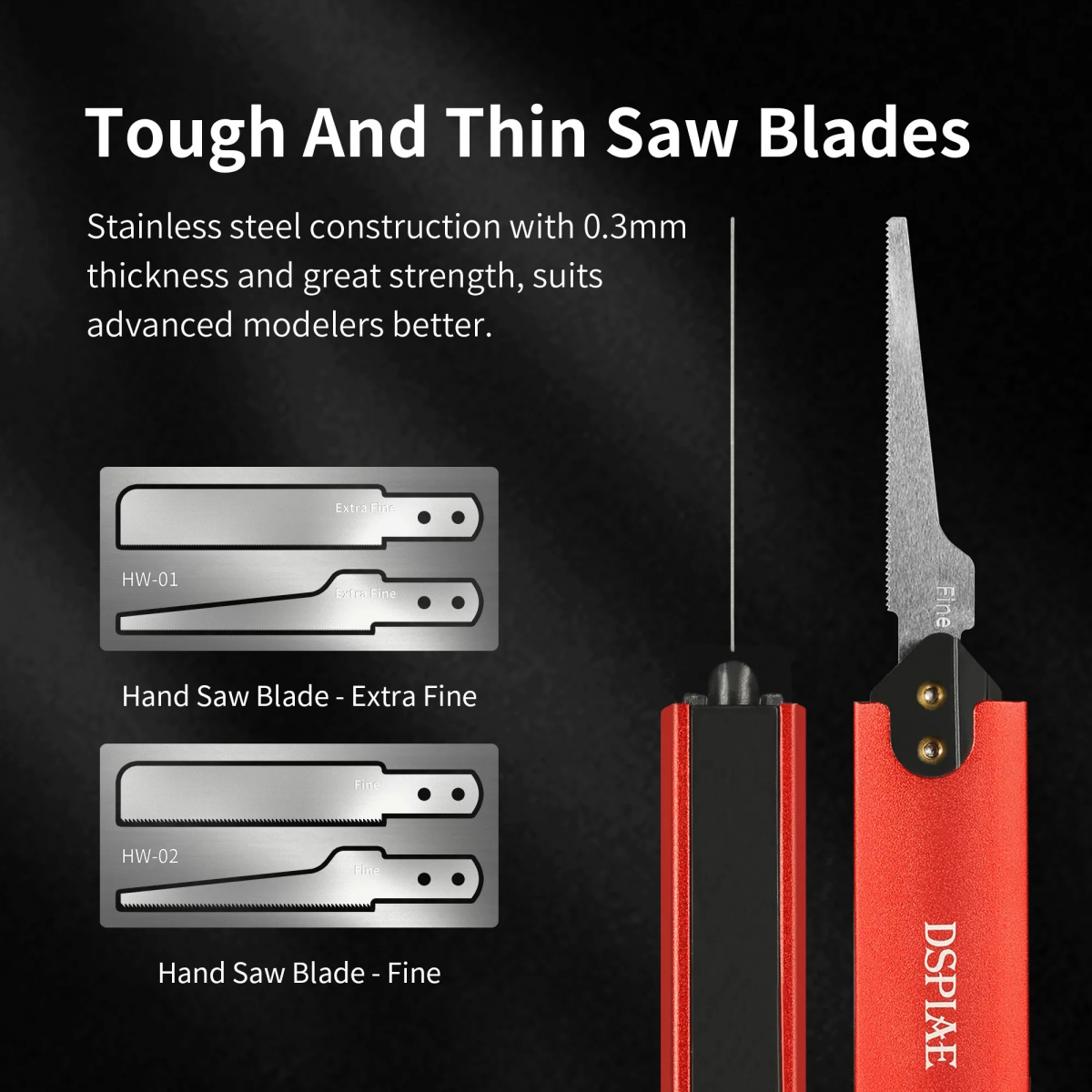 DSPIAE AT-HW Aluminium Alloy Hand Saw / Aluminiowa piła ręczna – imagen 6