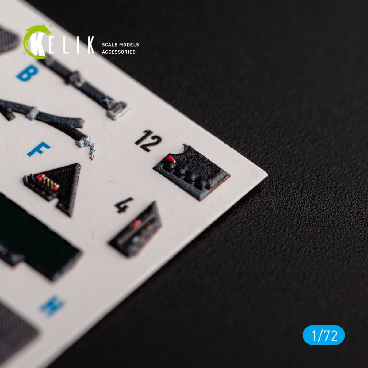 KELIK K72141 F-35B - interior 3D decals for Tamiya kit 1/72 – imagen 6