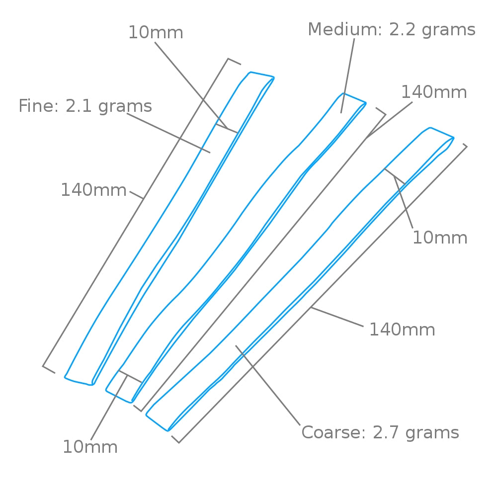 Modelcraft PFL6010-B Sanding Bands (10mm) x 3 – zdjęcie 2
