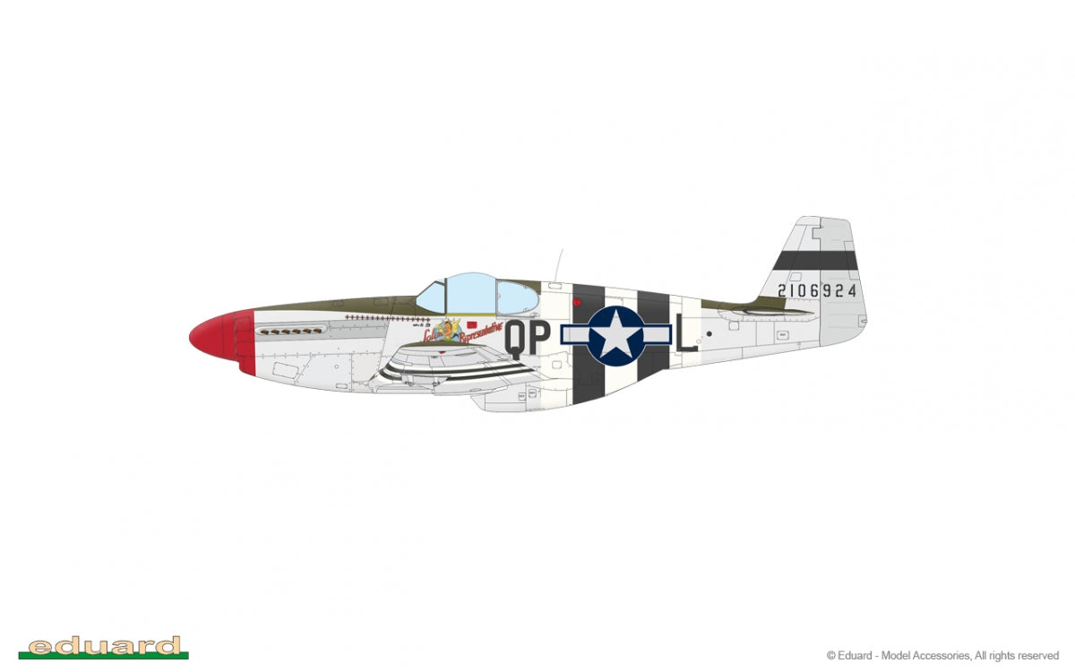 Eduard 11181 OVERLORD: D-DAY MUSTANGS / P-51B MUSTANG DUAL COMBO 1/48 – imagen 8