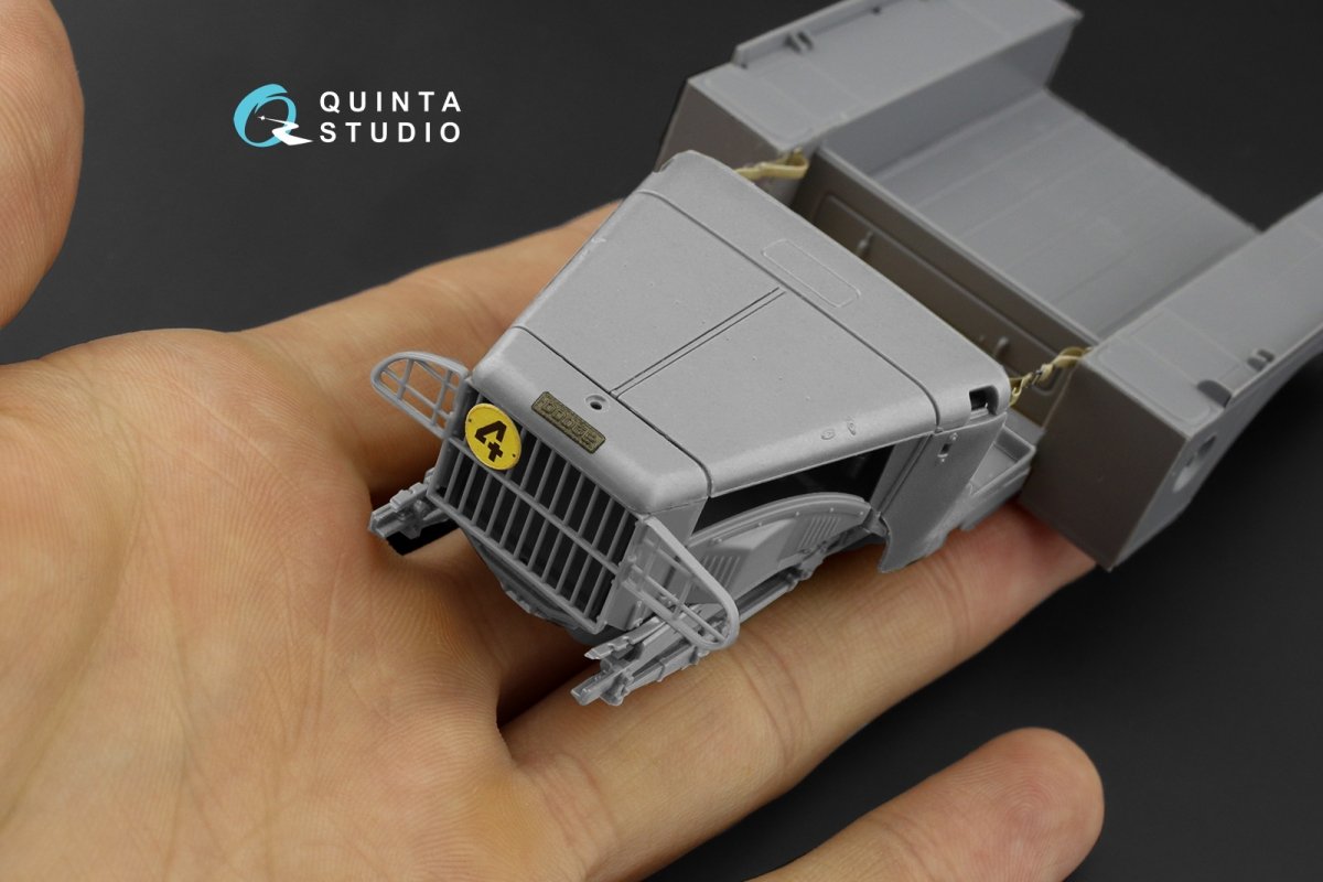 Quinta Studio QD35062 Dodge WC-51 3D-Printed &amp;amp; coloured Interior on decal paper (Zvezda) 1/35 – immagine 3