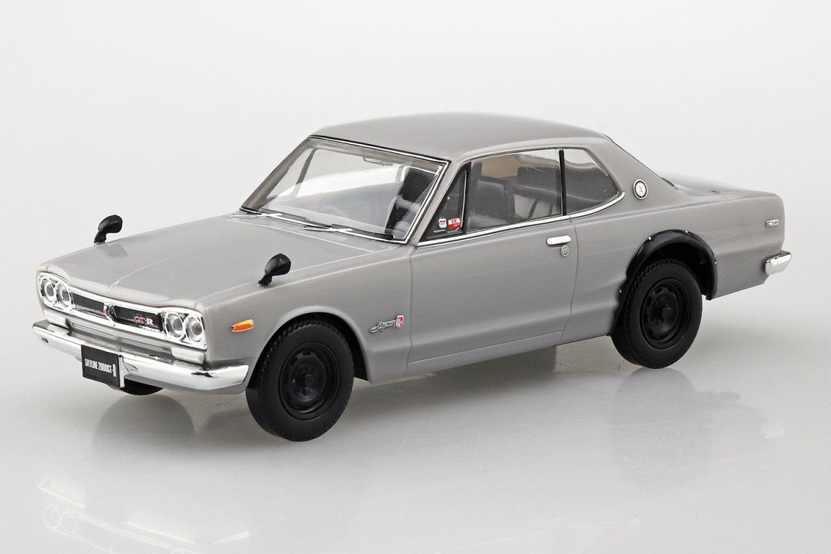 Aoshima 05882 Nissan Skyline 2000 GT-R (Silver) 1/32 – imagen 2