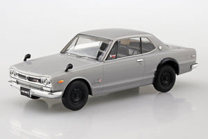 Aoshima 05882 Nissan Skyline 2000 GT-R (Silver) 1/32 – imagen 2