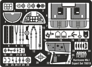 Arma Hobby 70019 Hurricane Mk I Expert Set 1/72 – Bild 7
