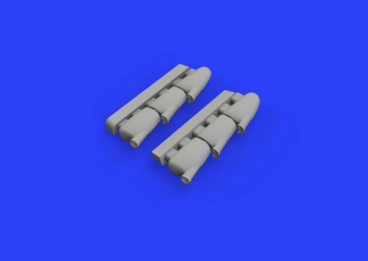 Eduard 648456 Spitfire Mk. And exhaust stacks 1/48 TAMIYA – image 3