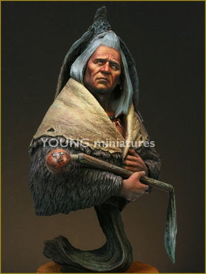 Young Miniatures YH1821 Blackfoot Raven Bearer 1/10 – imagen 8