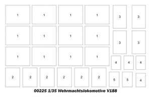Trumpeter 00225 Wehrmachtslokomotive V188 1/35 – Bild 4