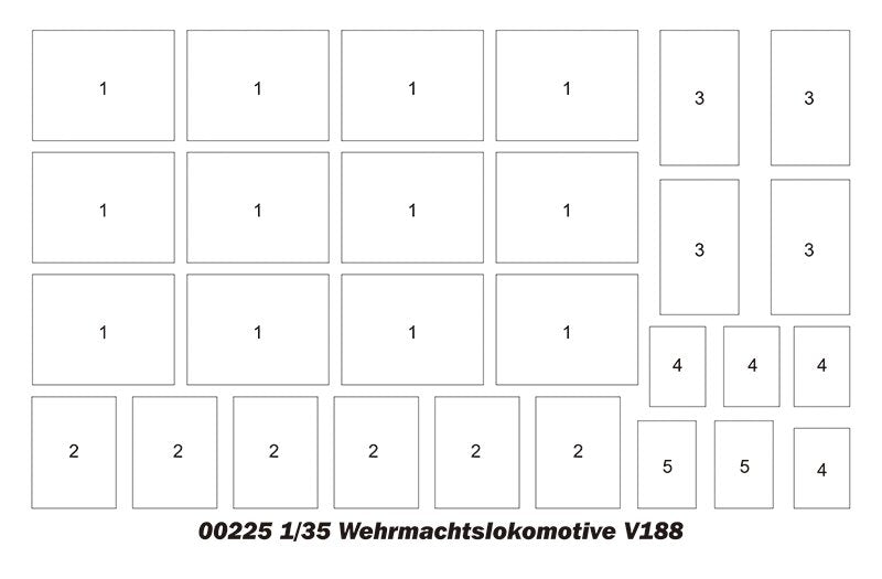 Trumpeter 00225 Wehrmachtslokomotive V188 1/35 – Bild 4