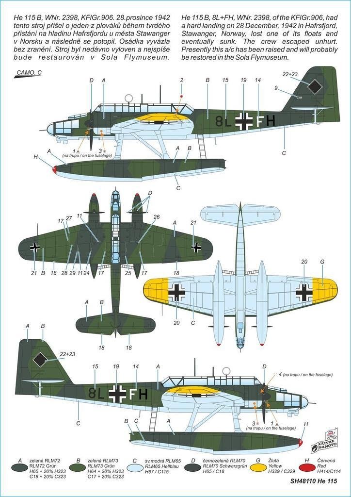 Special Hobby 48110 Heinkel He 115 1/48 – imagen 3