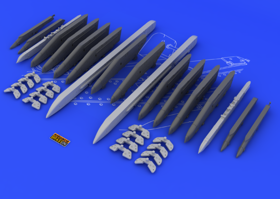 Eduard 648054 Pylônes d&amp;#39;aile Su-25K 1/48 – image 3
