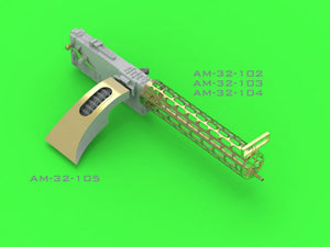 Goulotte d&amp;#39;alimentation en munitions Master AM-32-105 Fokker E.II/E.III (Première version) avec bande pour LMG 08 Spandau (1/35) – image 2
