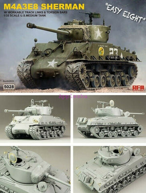Rye Field Model 5028 M4A3E8 Sherman &amp;quot;Easy Eight&amp;quot; 1/35 – zdjęcie 2