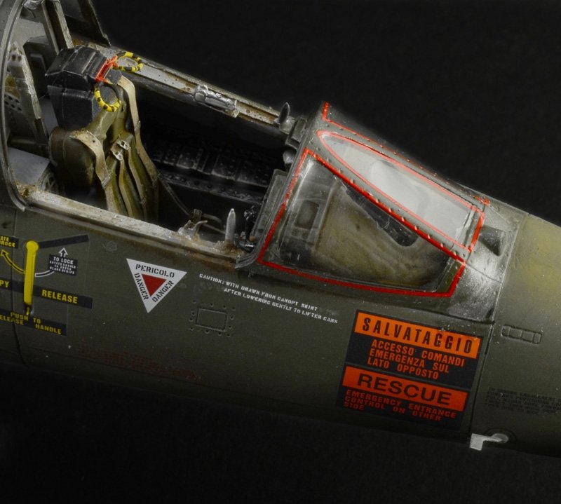 Italeri 2509 TF-104 G Starfighter 1/32 – zdjęcie 4