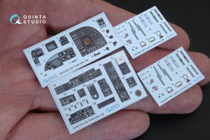 Quinta Studio QD48166 A-6E TRAM Intruder 3D-Printed &amp;amp; coloured Interior on decal paper (for HobbyBoss kit) 1/48 – Bild 2
