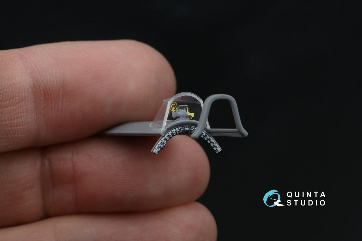 Quinta Studio QT48034 I-16 Detail set: Propeller hub ratchet, Venturi tube, PAK-1 gunsight, OP-1 gunsight (all kits) 1/48 – zdjęcie 8